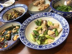 芦苇菱角芦笋炒-兰边碗(鼓楼店)