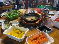 -麒麟羊庄酒店内庭院(新风街豪威麒麟店)