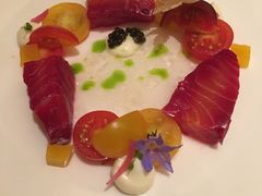 挪威烟熏三文鱼水晶黄瓜香槟奶油-福楼法餐厅FLO