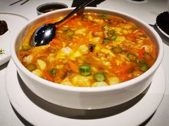 金汤蟹肉海棠豆腐-潮民公馆(BFC外滩金融中心店)
