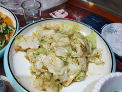 -东来菜馆•手抓海鲜家常菜•海鲜锅贴(鸽子窝店)