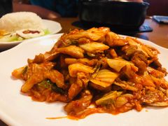 五花肉炒泡菜-第二外国语学院-韩国餐厅(朝阳路店)