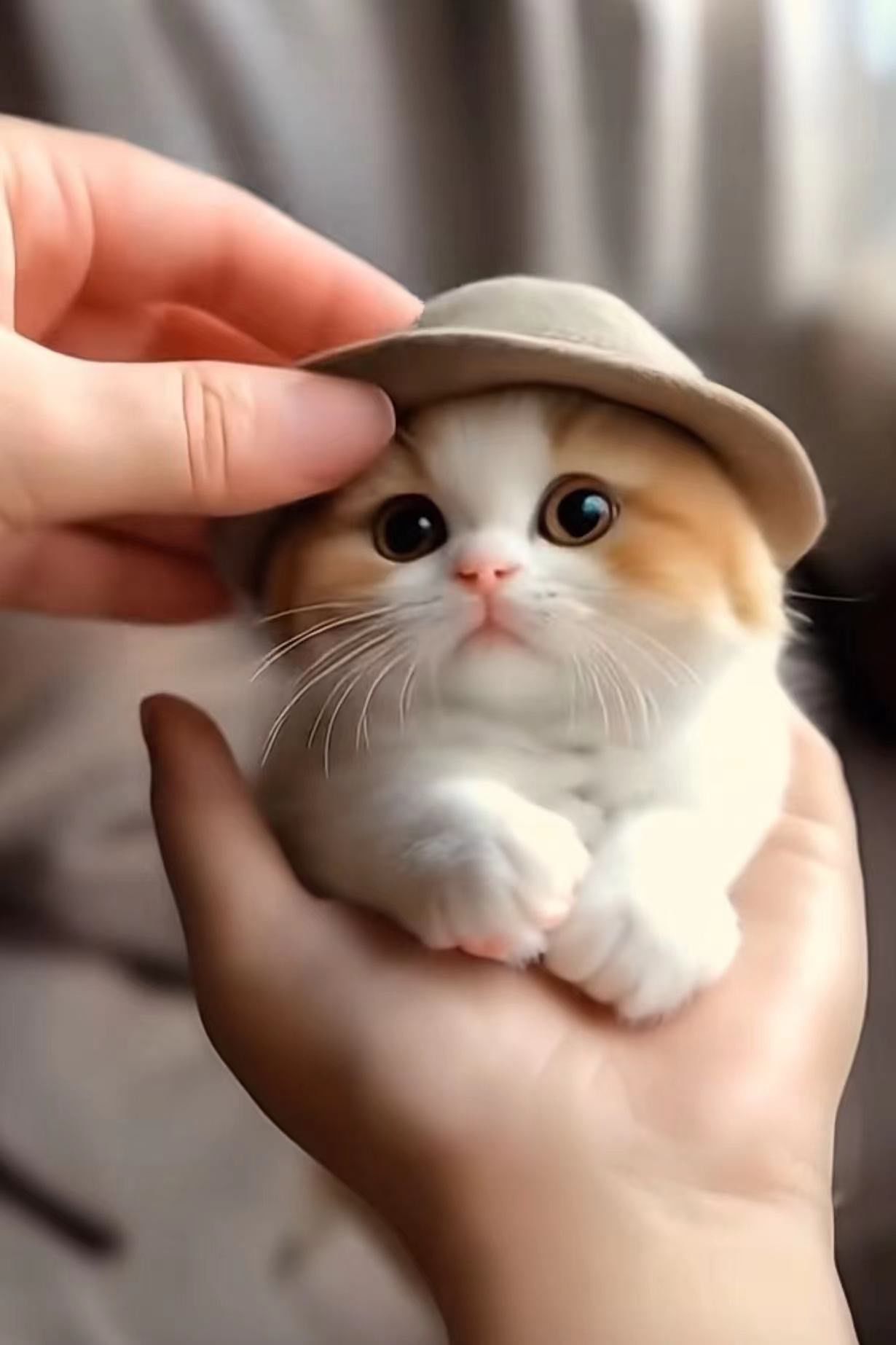 微笑的猫咪治愈系