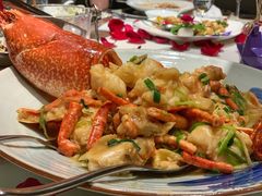 苏格兰蓝龙虾捞面-皇朝会.经典传统粤菜(外滩店)