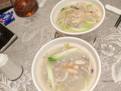 菜心粒拆鱼猪肝粥-香云轩·顺德菜(香云纱园林酒店店)