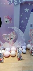 -宝宝百日宴周岁生日派对气球布置策划