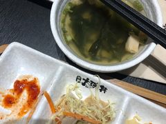 味增汤-熊吞·大碗丼烧肉饭(西市场嘉华店)