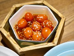 红卤鹌鹑蛋-蜜桃餐厅·伴山(湖滨商业街店)