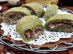 绿茶红豆薄撑-顺德人家食府(黄金广场店)