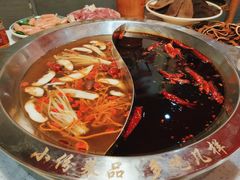 牛油菌汤双拼-陈艳红火锅菜·冒菜(簋街店)