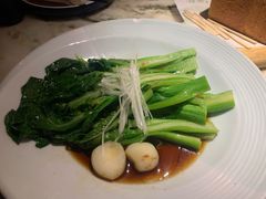 油淋脆菜心-绿茶餐厅(乐峰广场店)