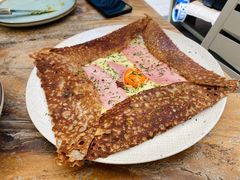 巴黎火腿鸡蛋芝士蘑菇可丽饼-RAC BAR(安福路店)