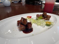 凤梨青柠脆皮雪花牛肉-酒蜻蜓·庭院私房菜(天元东路店)