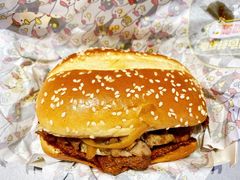 卤辣辣卤鸭鸭风味鸡腿堡-肯德基(甘家口店)