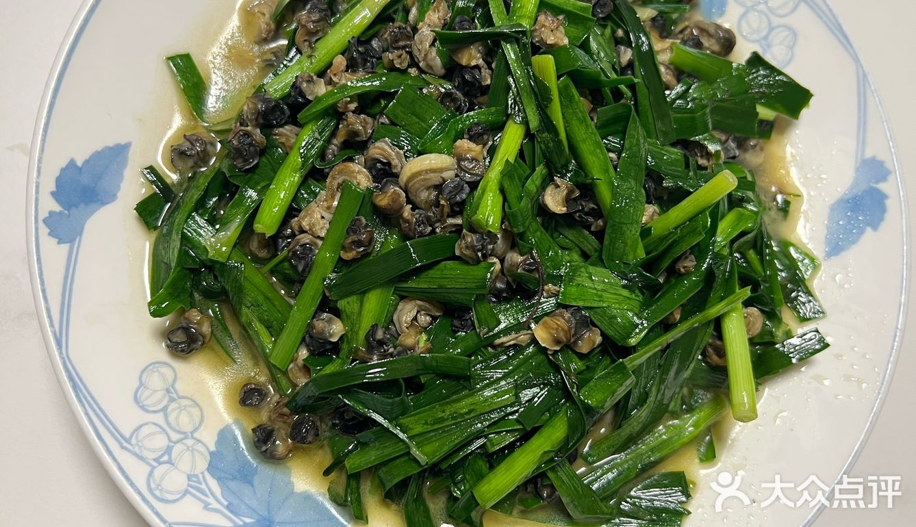 上汤金花菜+韭香螺肉 双锅齐开的春鲜二重奏