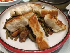 排骨豆角粘卷子-7号院家宴.烧鸽子(门头沟店)