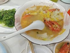 胶东白菜炖虾-来之顺海鲜菜馆·青岛菜·始于1993(栈桥店)