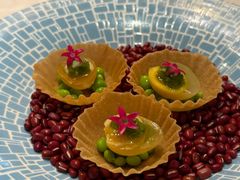 烧椒溏心鹌鹑皮蛋-东海朗廷酒店-唐阁T’ANG COURT 中餐厅