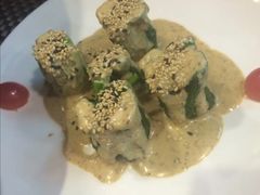 麻汁菠菜-百步拉面