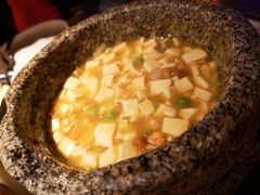 石锅鸡汤豆腐-绿茶餐厅(乐峰广场店)