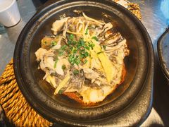 鸦片鱼头黄油焗-胡叨叨黄油砂锅焗海鲜(百家湖1912店 )