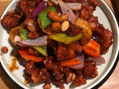椒香虾仁爆鸡球-陈傻子餐厅(世纪都会店)