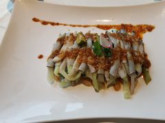 秋葵拌沙虫-黑明餐厅(白鹭洲店)