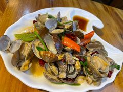 辣炒花蛤-食鸡公社辣子鸡·潍坊菜·烧烤