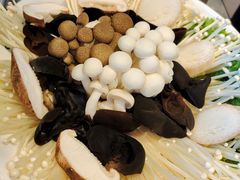 菌菇拼盘-清真·鸦儿李记·涮肉(和平里店)