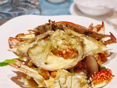 姜葱炒大母梭子蟹-北塘海鲜·天津菜(大光明桥旗舰店)