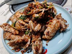 椒盐皮皮虾-金太阳海鲜烧烤·本地人餐厅(星海公园店)