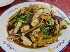 山茄炒笔管-兴国苑酒店