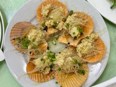 粉丝蒜蓉蒸扇贝-景好海鲜餐厅(大鹏必选旅游店)