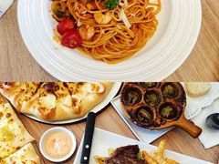 西班牙海鲜意面-必胜客(花舞大唐博物馆店)