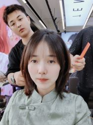 点击看大图 -藤野造型烫发染发