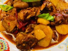 两人新疆沙湾大盘鸡-巴依老爷新疆美食(望京小街店)