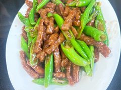 杭椒牛柳-来顺成饭庄