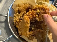 炸鸡一半一半-富乐满韩国正宗炸鸡韩国料理(虹泉路店)