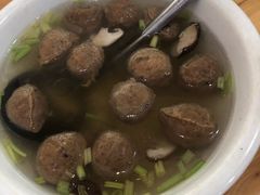 芹菜牛肉丸汤-福祥厦门小馆(舟孟北路店)