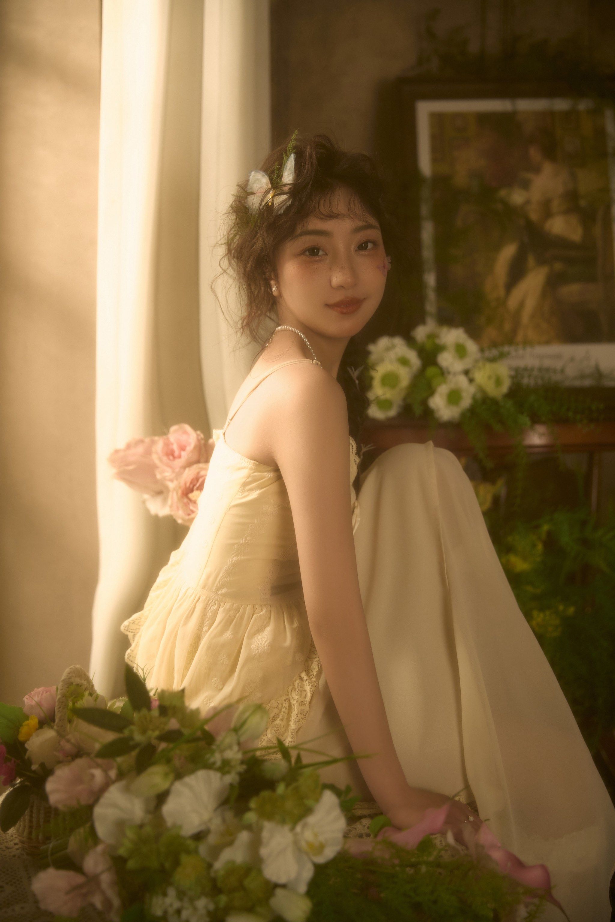 森系复古写真,拍出你的诗意生活穿上复古风