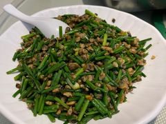 韭菜花炒蚬肉-新享乐海鲜(翠华路店)