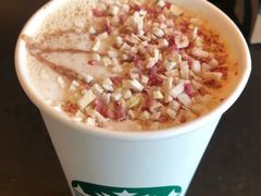 盛樱蜜桃芝士拿铁-星巴克臻选(广州沙面店)