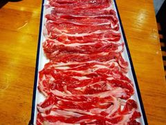 功夫手切鲜牛肉-乐宴·老北京铜火锅(桂庙店)