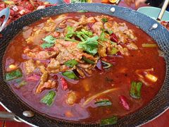 水煮牛肉-唐人街干锅烧烤