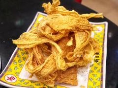 炸腐竹-芦月轩羊蝎子(北蜂窝店)