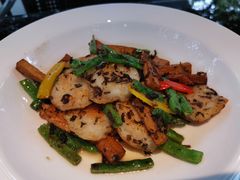 榄菜时蔬炒澳带-桂语山房(满觉陇店)