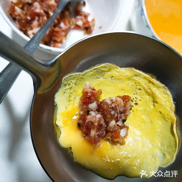 百变花样料理肉馅之蛋饺子