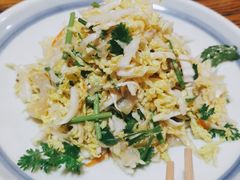 白菜心拌蜇皮-永红源啤酒·烧烤·海鲜·大排档(台柳路店)