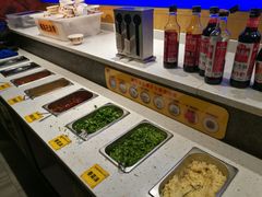 自助调料区-超级鲜•胡毛肚火锅(扬帆店)