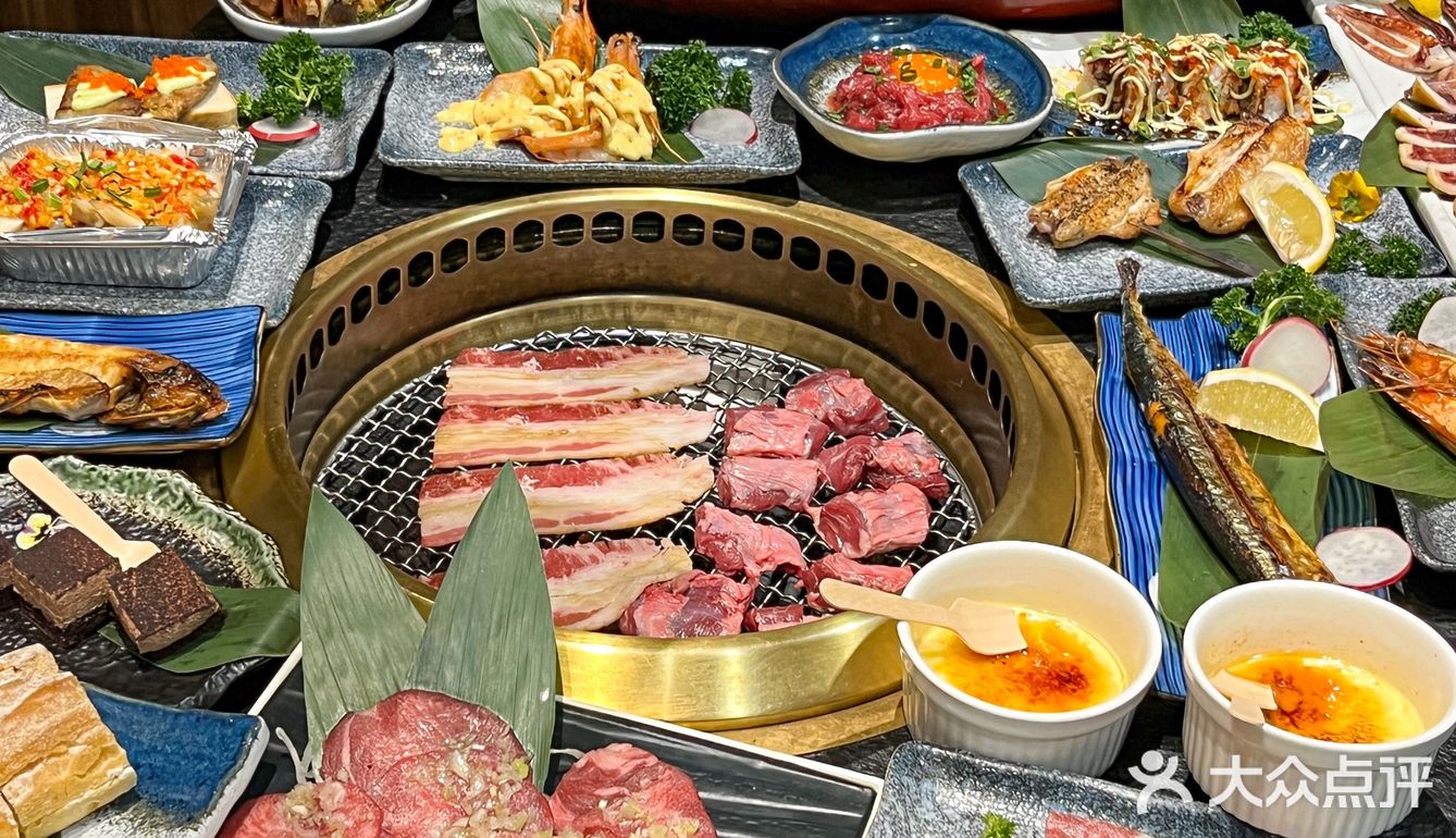 这家自助不简单‼️有被生拌牛肉惊艳到[流泪]